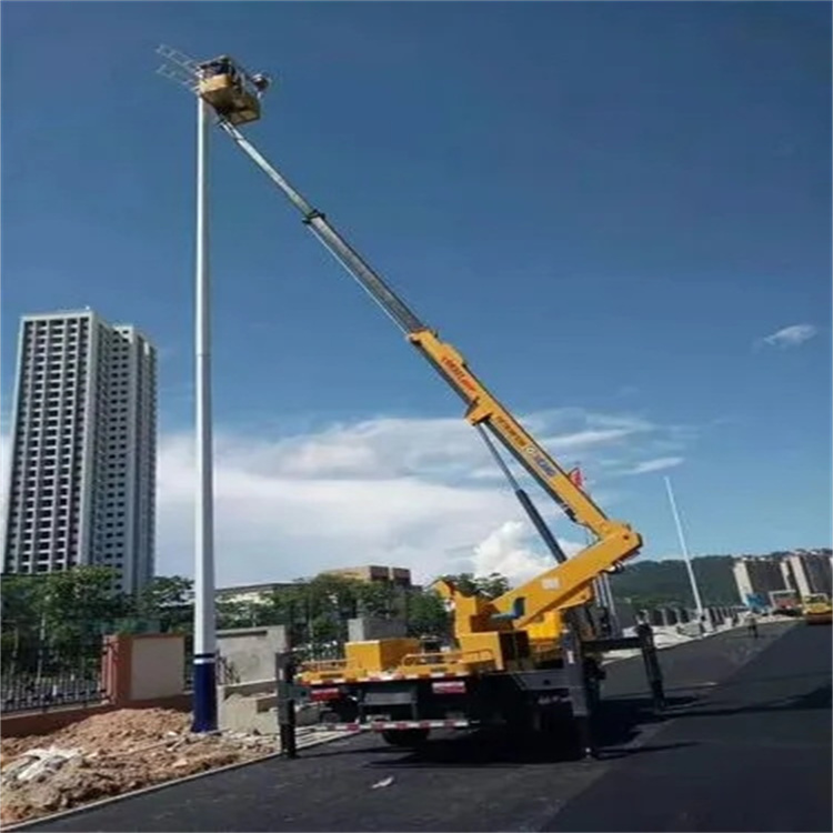 昌乐维修路灯的曲臂升降车出租